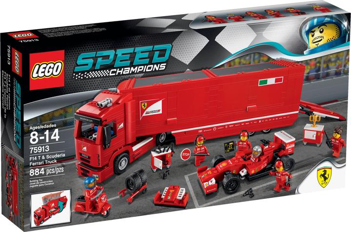 LEGO Speed Champions F14 T & Scuderia Ferrari Truck (75913, LEGO Speed Champions)