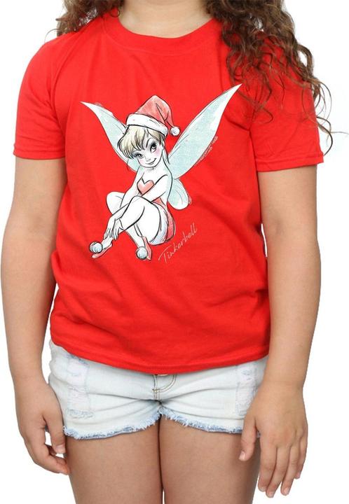 Immagine prodotto Disney Tinkerbell Christmas Fairy Maglietta Ragazze (140, 146)