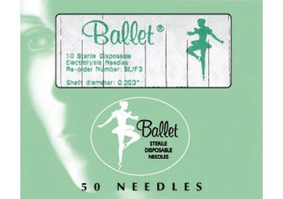 Actual product image Ballet Epilation needles K2 uninsulated 50 pcs. (50 x)