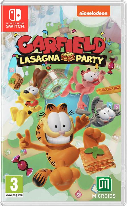 Actual product image Microids Garfield : Lasagna Party (Code in Box) (Switch, Switch Lite, Switch OLED, EN)