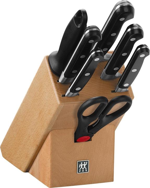 Zwilling Professional "S" Bloc à couteaux nature 8 pièces