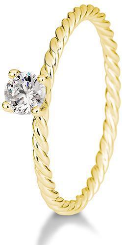 Produktbild Breuning Verlobungsring Kordel (49, 750/18 K Gold)