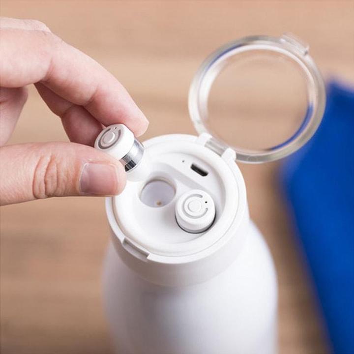 Actual product image JTI Thermos flask with wireless headphones (0.58 l)