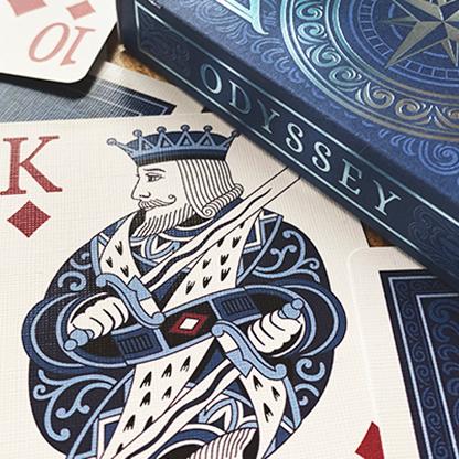 Actual product image Bicycle Odyssey cards (English)