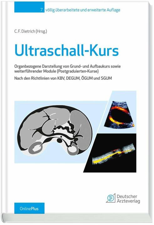 Actual product image Ultraschall-Kurs (German, Christoph F. Dietrich, 2020)