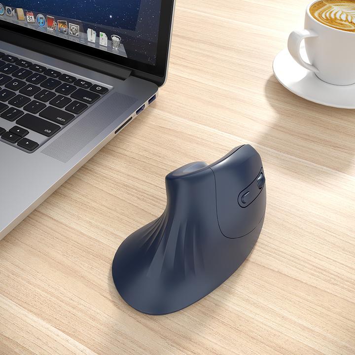 Actual product image Gembird Ergonomic mouse 6 buttons black (Wireless)