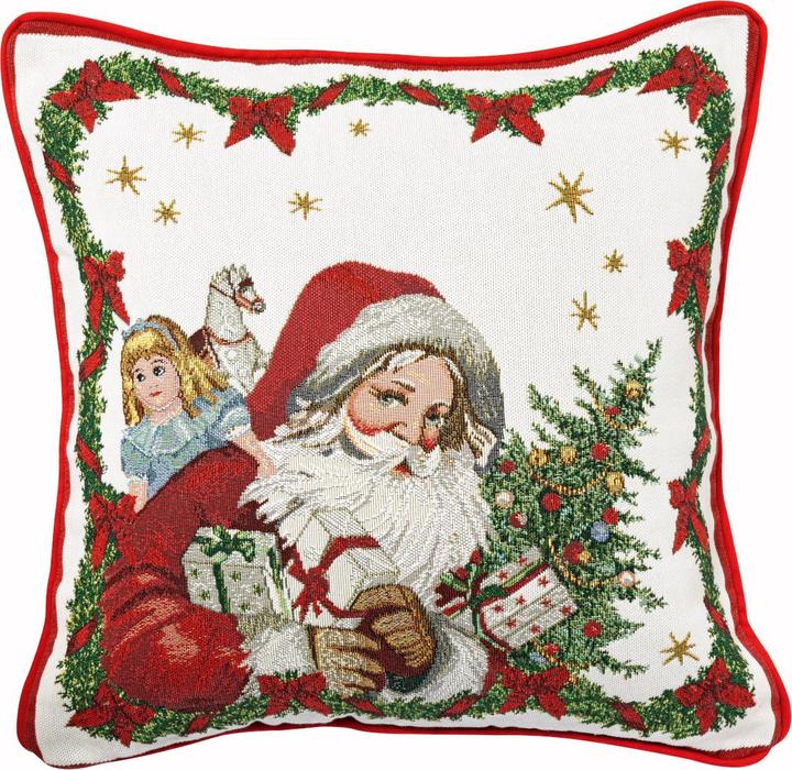 Immagine prodotto Villeroy & Boch Cuscino in arazzo, Fantasia di Babbo Natale (45 cm)