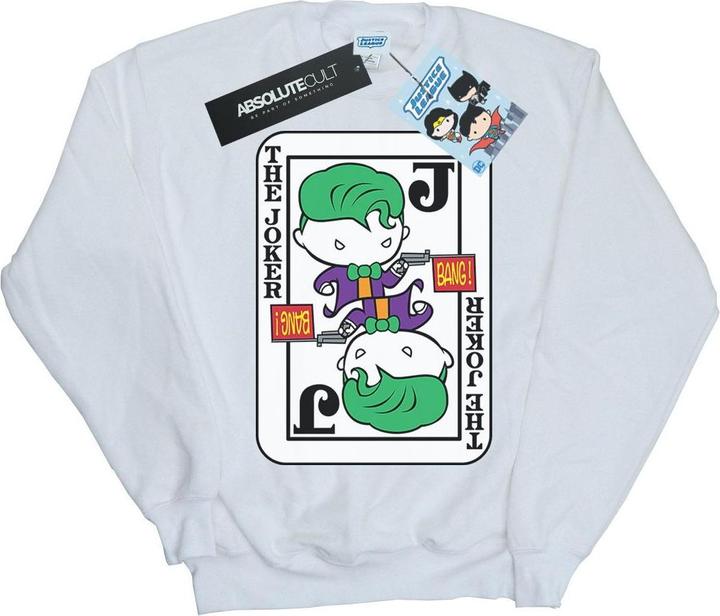 Produktbild Chibi Joker Playing Card Sweatshirt Jungen (152, 158)