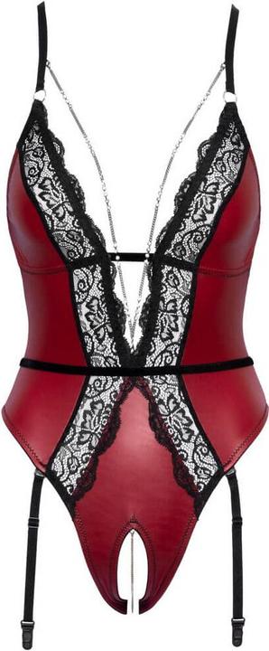 Actual product image Abierta Fina Body red/black XL (XL)