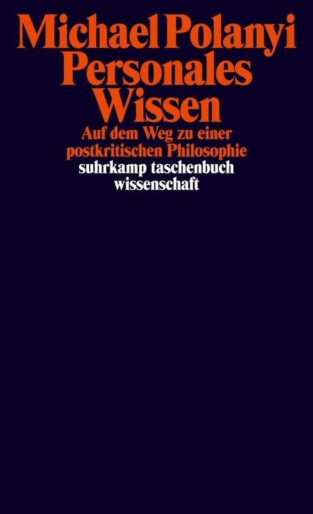 Produktbild Personales Wissen (Deutsch, Michael Polanyi, 2023)