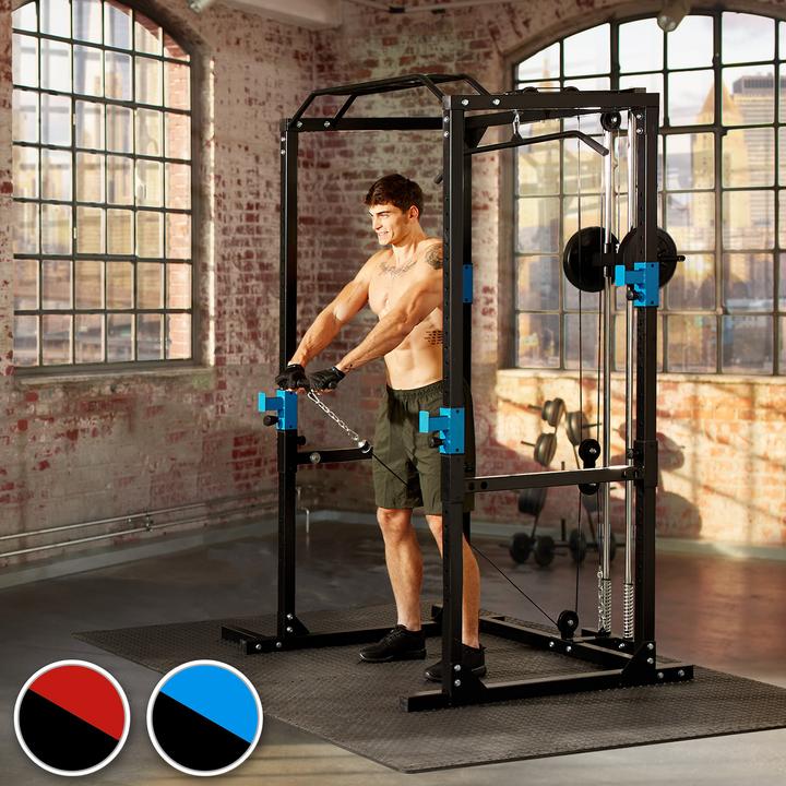 Actual product image tectake Lat pulley