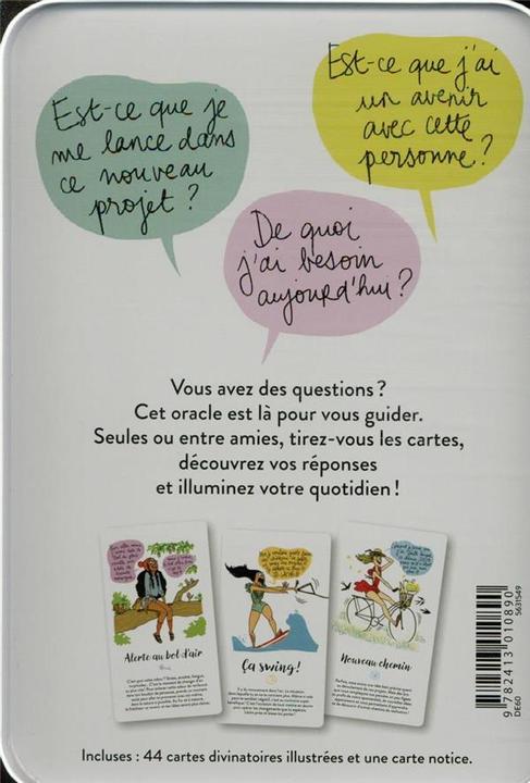 Actual product image Mon oracle : 44 cartes magiques pour illuminer mon quotidien (French, Lulumineuse, Motin Margaux, 2020)