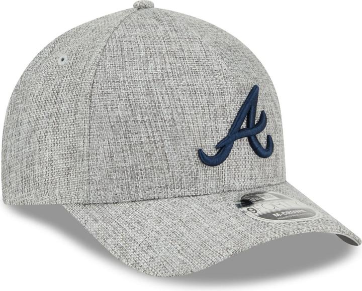 Produktbild New Era 9Forty M-Crown Cap - Weave Atlanta Braves Grau