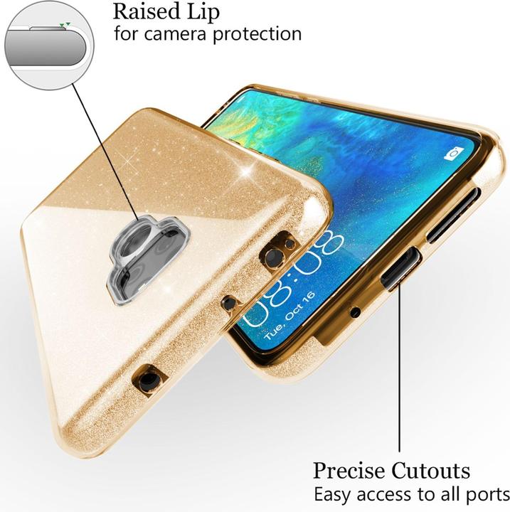 Produktbild Nalia Glitter Handyhülle (Huawei Mate 20)