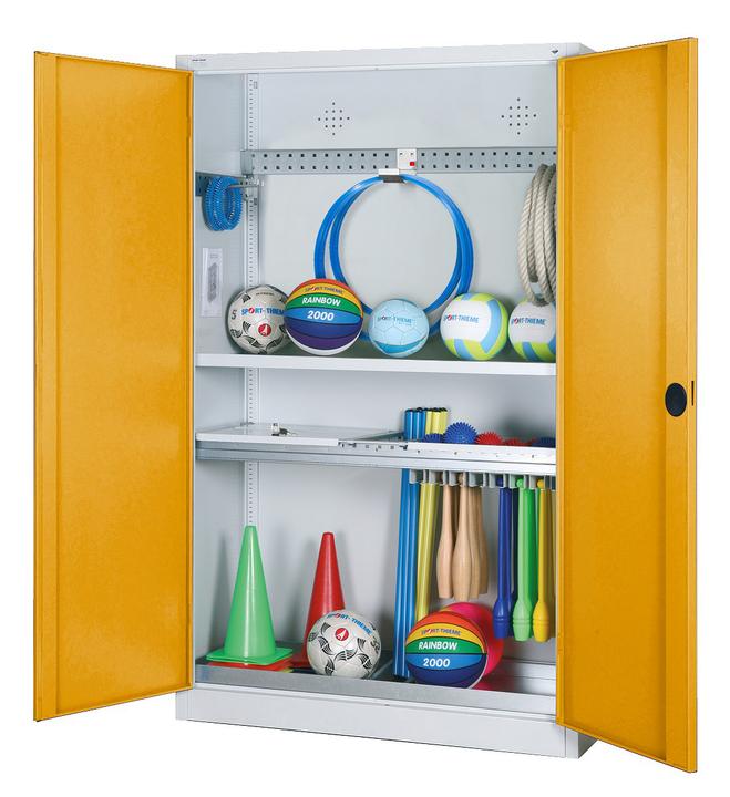 Immagine prodotto C+P Armadio modulare per attrezzature sportive con attrezzatura completa (HxLxP: 195x120x50 cm, con
