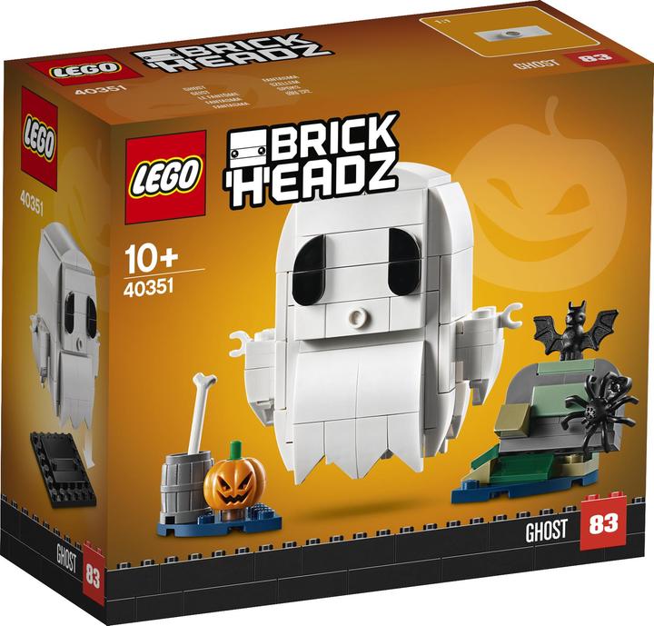 Image du produit LEGO BrickHeadz HalloweenFantôme (40351, LEGO Brickheadz)
