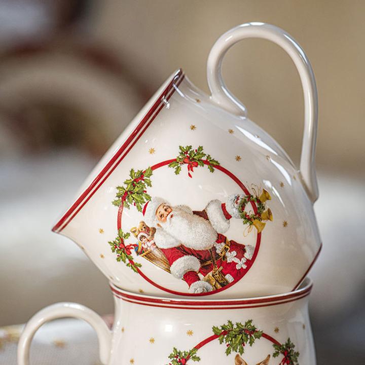 Actual product image Villeroy & Boch Becher mit Henkel, Santa und Reh Toy's Delight (390 ml, 1 x)