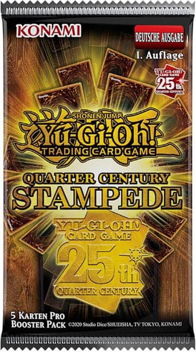 Image du produit Yu-Gi-Oh Quarter Century Stampede Booster DE (Allemand, Pack de boosters)