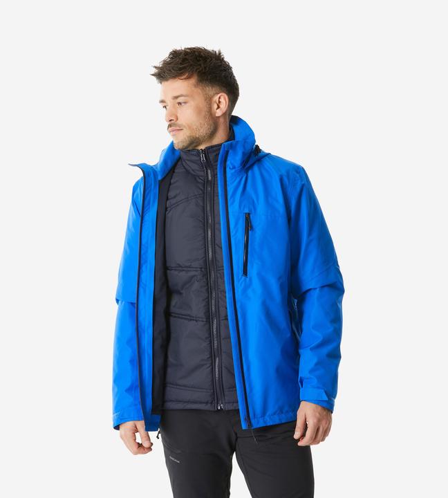 Forclaz 3-in-1-Jacke Herren bis -10 °C wasserdicht - SH500