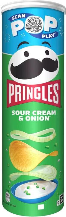 Pringles Crème aigre et oignon (185 g)