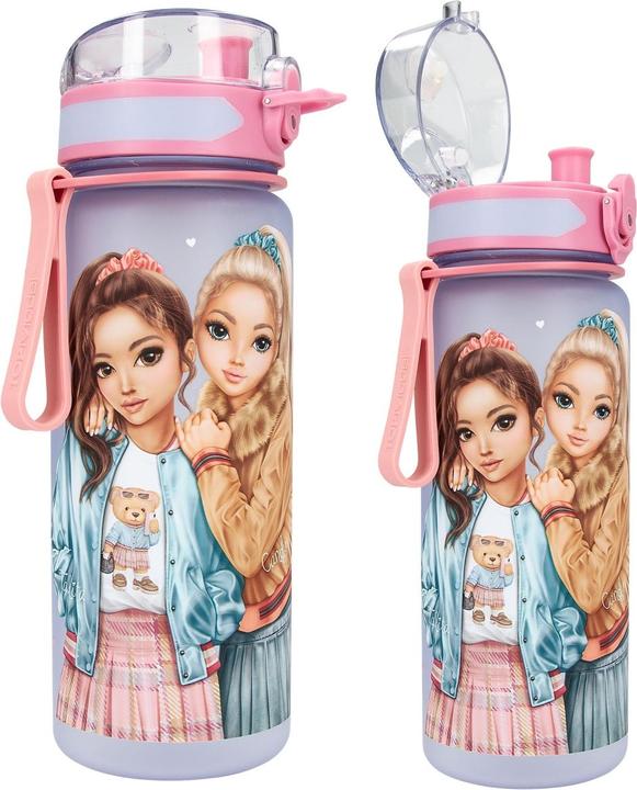 Magni Depesche TOPModel Trinkflasche TEAM TEDDY blau rosa 700ml (0.70 l)