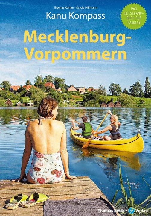 Actual product image Kanu Kompass Mecklenburg-Vorpommern (German, Thomas Kettler, Carola Hillmann, 2020)