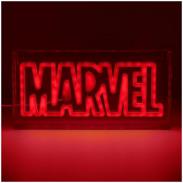 Actual product image Paladone Products Marvel - Lamp Logo Marvel Neon LED