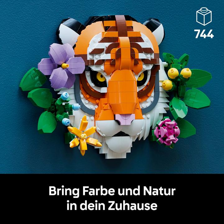 Actual product image LEGO Fauna Collection - Tiger (31217, LEGO Art)