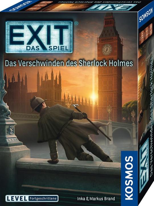 Image du produit Kosmos EXIT - Le jeu - La disparition de Sherlock Holmes (niveau avancé) (Anglais)