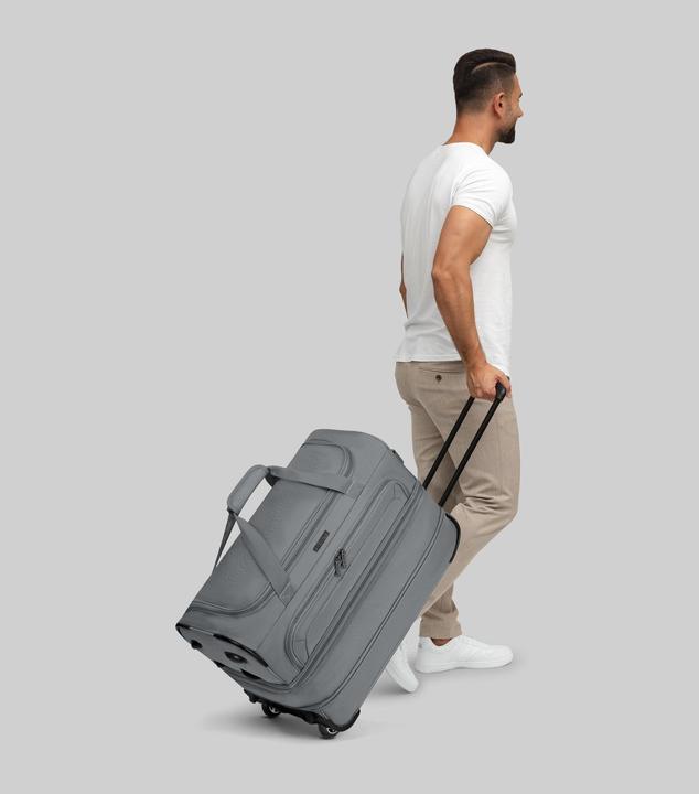 Produktbild Redolz Duffle Essentials 2 Rollen Reisetasche 55 cm mit Dehnfalte (43 l)