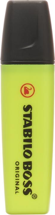 Actual product image STABILO BOSS ORIGINAL highlighter (Yellow, 5 mm, 1 x)