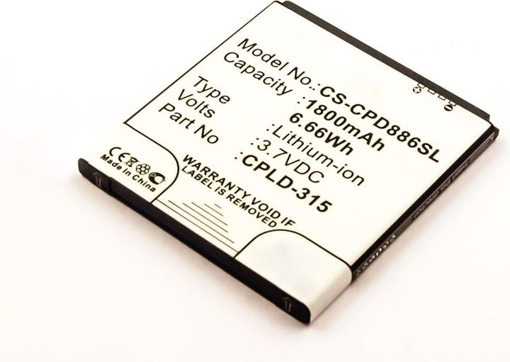 Produktbild AGI Akku kompatibel mit Vodafone 890N - Akku - 1.800 mAh