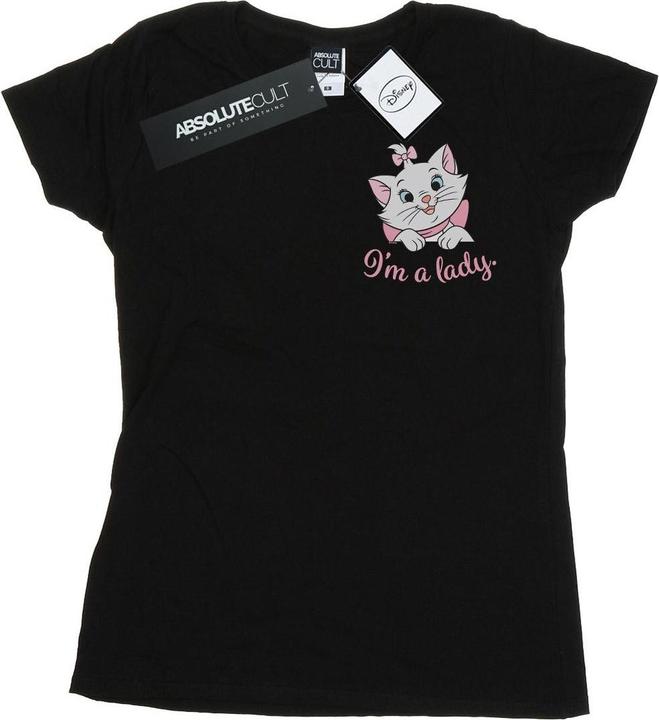 Immagine prodotto Disney Aristocats Marie I'm A Lady Breast Print Maglietta Donna (XL)
