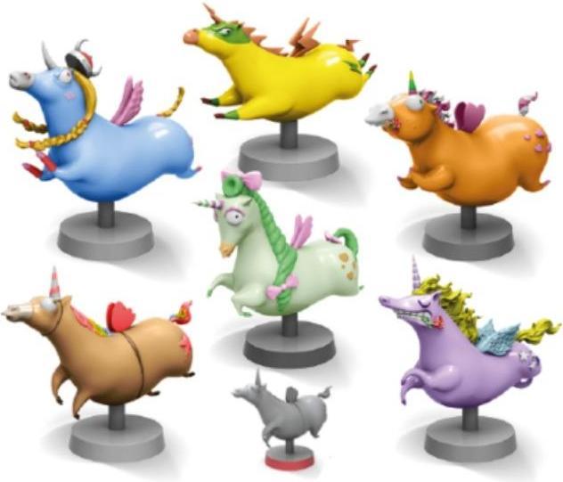 Image du produit Horrible Guild HR019 - Unicorn Fever, jeu de société, 2-6 joueurs, à partir de 14 ans (édition allemande) (Allemand)