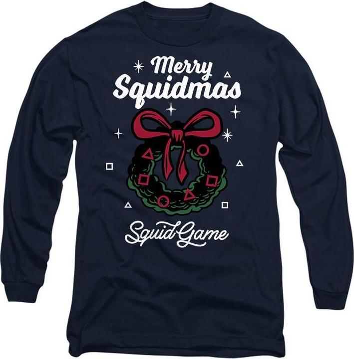 Squid Game Merry Squidmas TShirt (L)