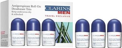 Clarins Antiperspirant Roll-On Deodorant Trio Set (Roll-on)