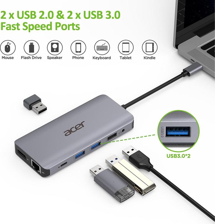 Produktbild Acer Mini (USB-C, 3 Ports)