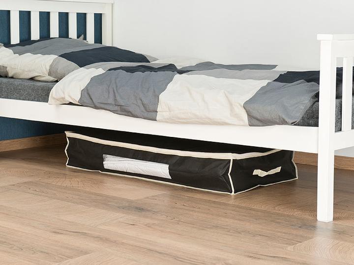 Immagine prodotto Infactory Cassapanca sotto il letto con finestra di visualizzazione e maniglie, 100x48x18 cm, nero (100 x 48 x 18 cm)