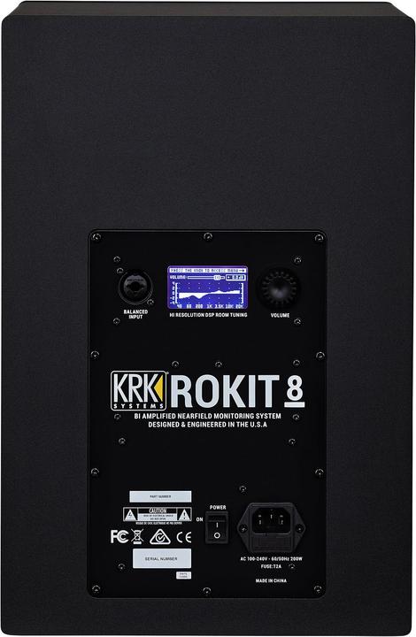 Actual product image KRK Rokit RP8 G4 (Active, 1 pc., 1x 203 W)