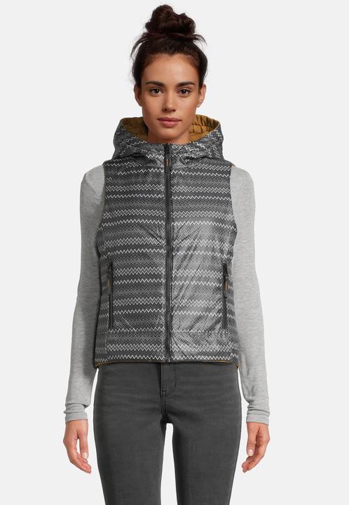 Actual product image Krimson Klover Vesta Hooded Reversible Vest (XS)