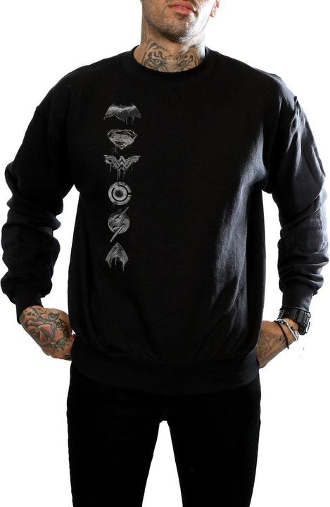 Produktbild Justice League Movie Sprayed Emblems Sweatshirt (XXL)