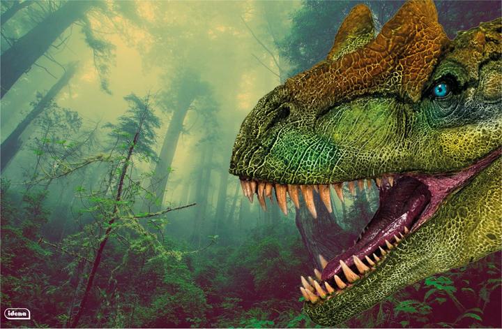 Produktbild Idena Schreibunterlage PP 58,5x38,5cm Dinosaurier