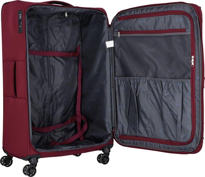 Immagine prodotto D&N Travel Line 9504 Carrello a 4 ruote L 76 cm con piega ad espansione (102 l, L (90 - 115l))
