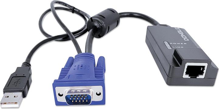 Immagine prodotto Intellinet Switch KVM modulare a 16 porte con interfaccia Cat5/VGA Da usare con console LCD montate su rack...