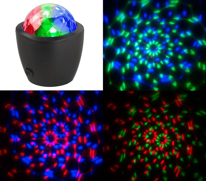 Produktbild Lunartec Mini-Disco-Licht mit Akustik-Sensor