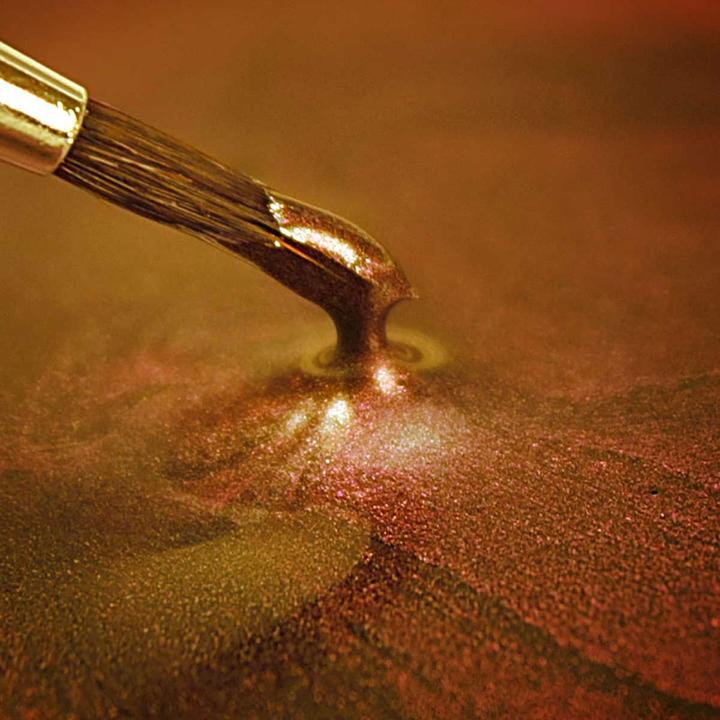 Produktbild Rainbowdust Lebensmittelfarbe Metallic Gold