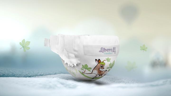 Actual product image Libero Comfort (Size 4, Monthly box, 208 Piece)