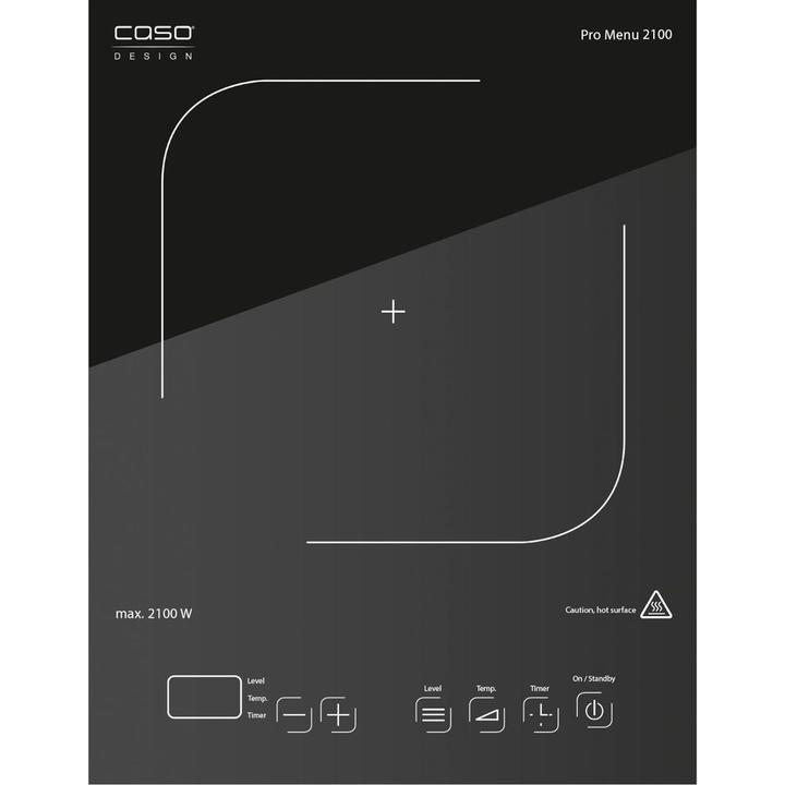 Actual product image Caso Induction hob Pro Menu 2100