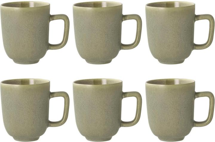 Villa Collection Kaffeetasse Shoku 330 ml, 6 Stück, Grün, Material (330 ml, 6 x)