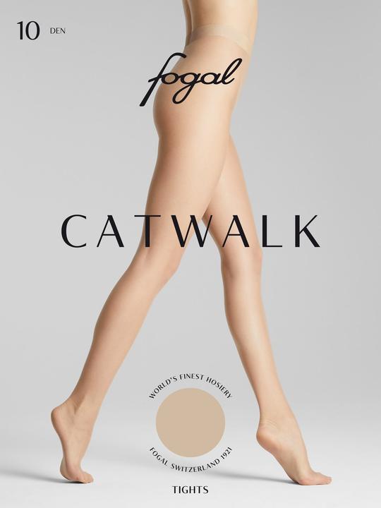 Actual product image Fogal Catwalk tights, colour 1080 plage, size 44-46 (10 DEN, 44 - 46)